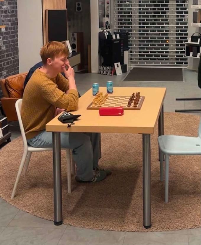play training games against you in chess