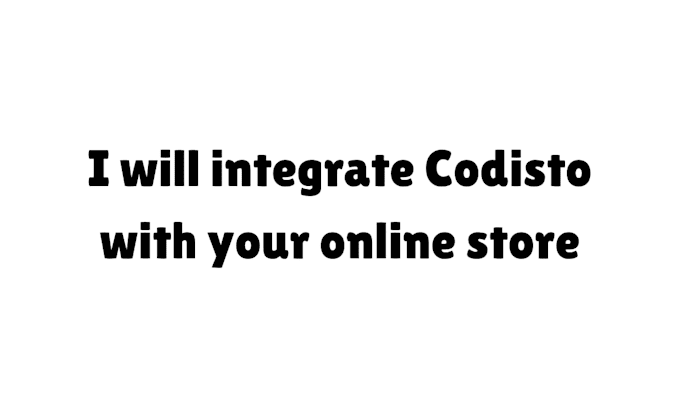 integrate codisto with your online store