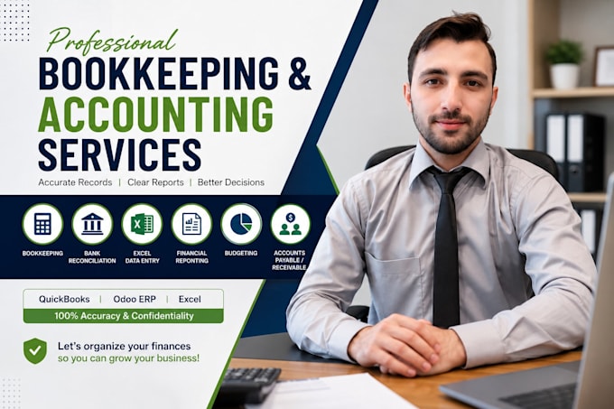 do bookkeeping, accounting, excel and data entry