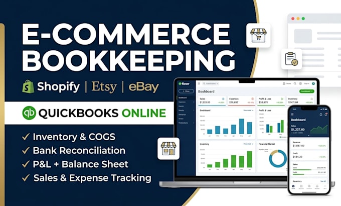 do quickbooks online bookkeeping for ecommerce businesses