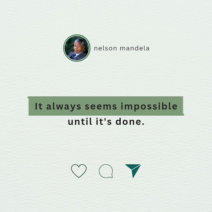 design custom motivational quote posts for instagram