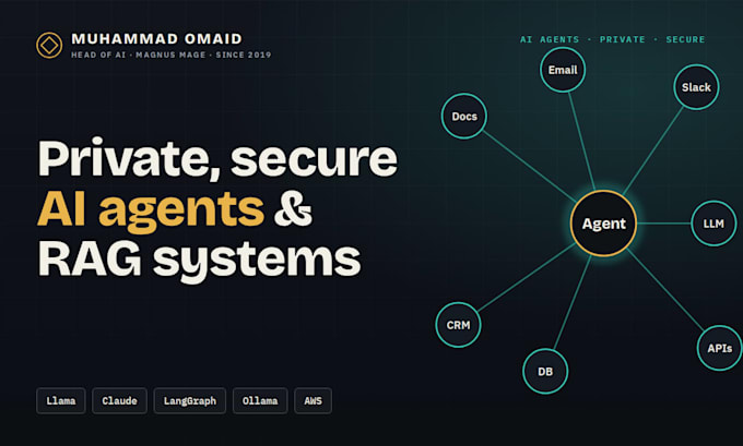 build private ai agents and rag systems on your infrastructure
