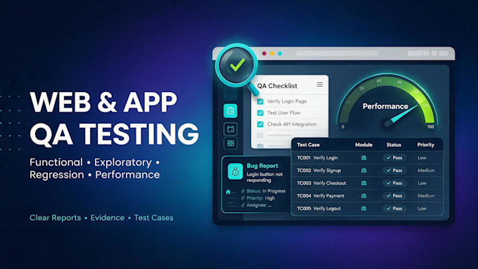 manual and automate QA testing for your web and native apps