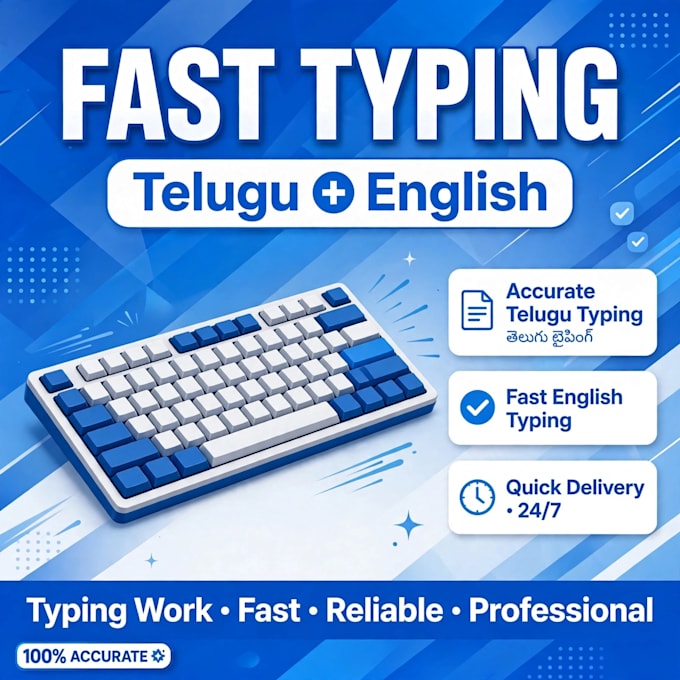 do fast telugu typing english typing pdf to word
