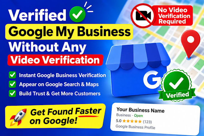create and setup verified google maps, gmb listing for your business