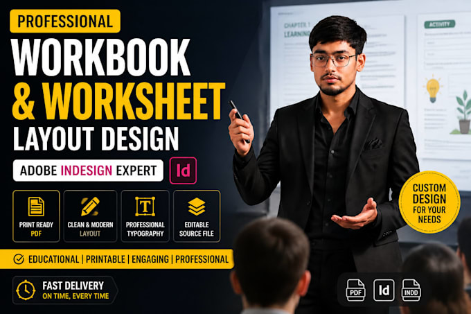 design printable worksheets and workbooks in adobe indesign