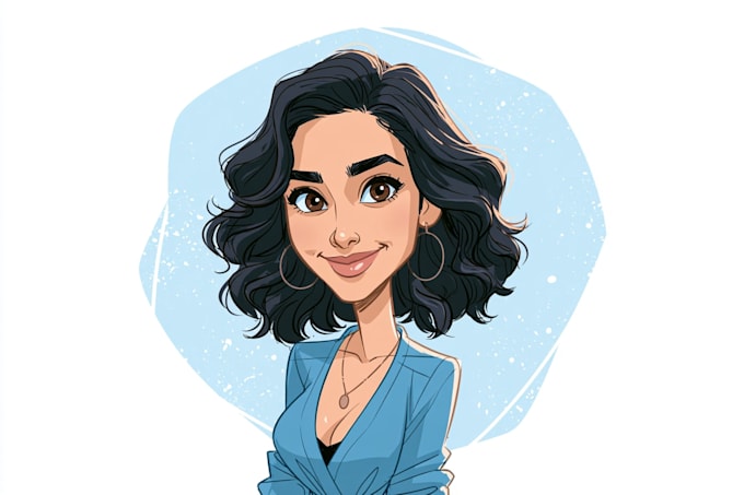 design a unique caricature for your avatar