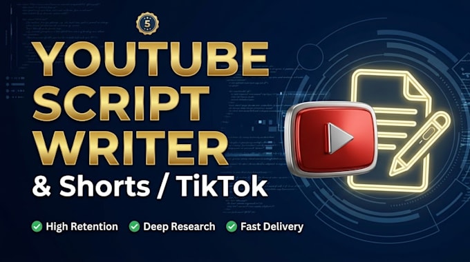 write viral shorts and youtube video scripts for you