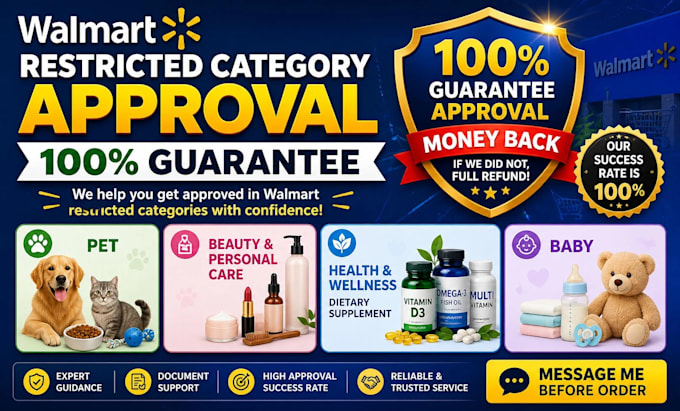 fix walmart brands category approval for walmart brands