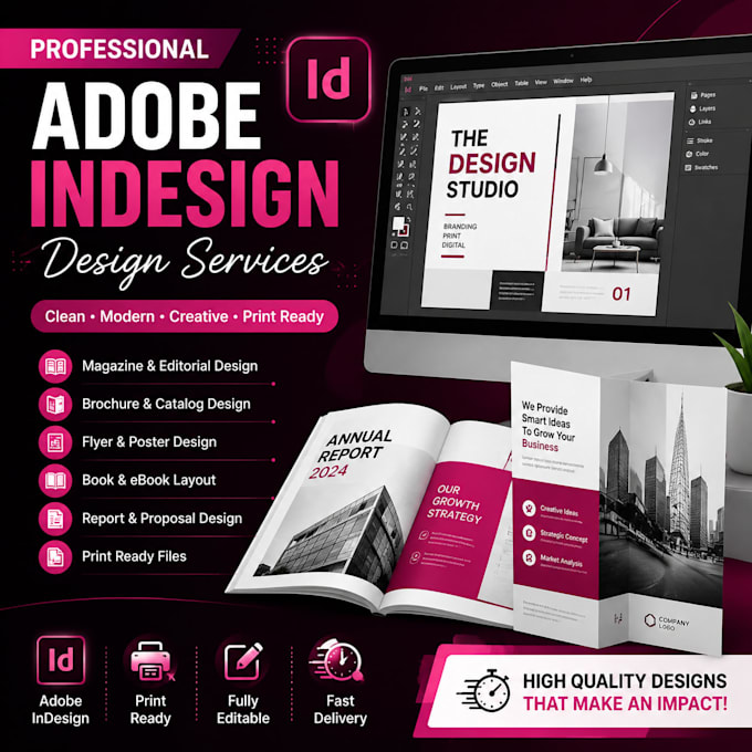 design professional layouts in adobe indesign