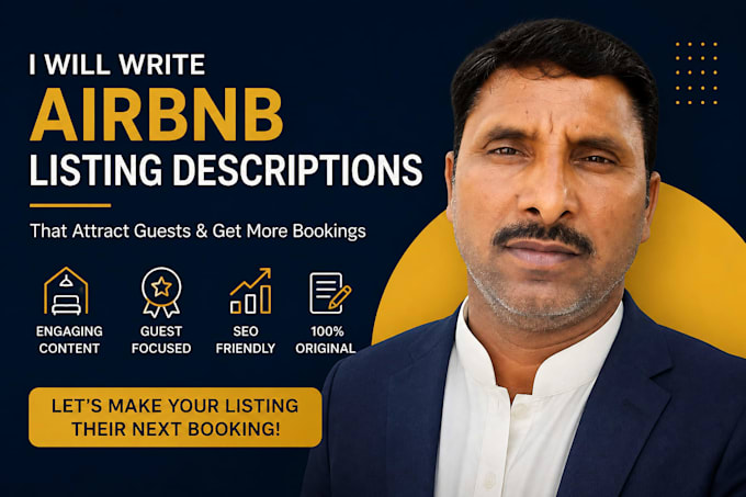 write a high converting airbnb vacation rental listing