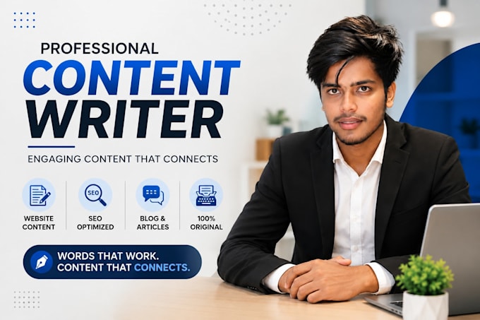 write professional SEO copywriting, blog posts, and website content