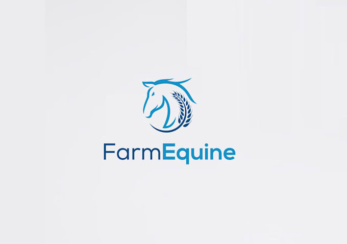 design unique farm equine logo