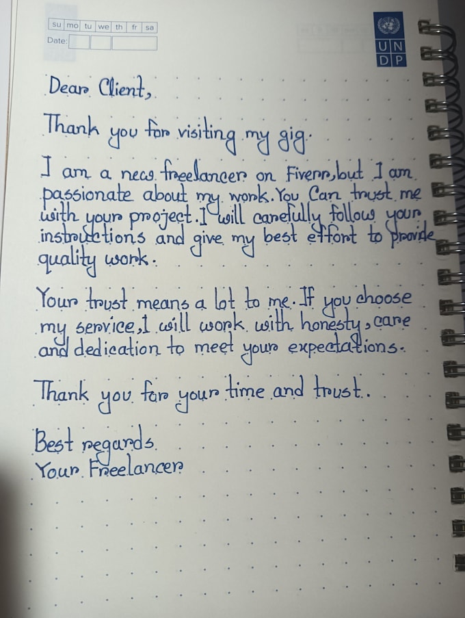 handwrite your notes in bengali and english