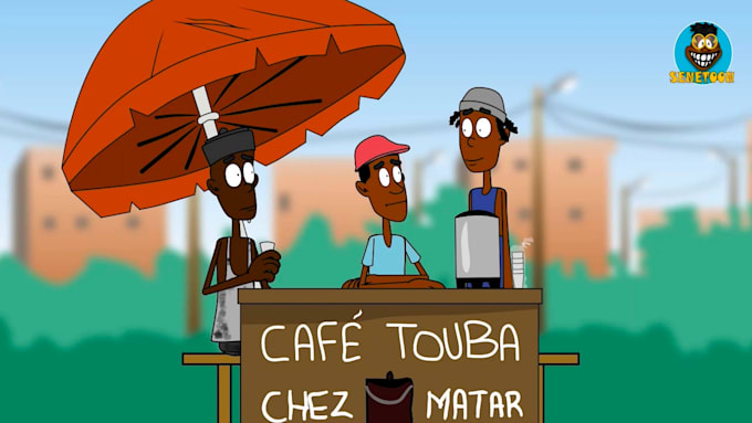 create an animated cartoon advertisement for your business