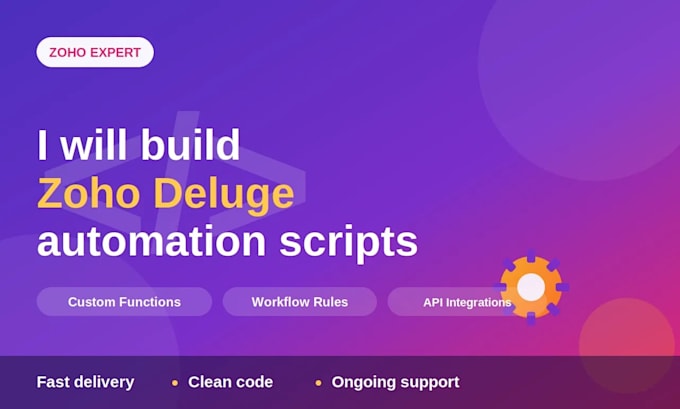 be your zoho one expert developer