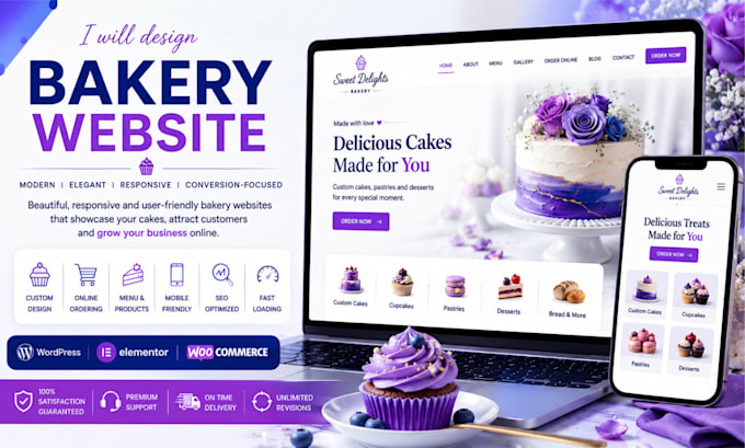 wedding cake website pastry shop website bakery wordpress website bakery shopify