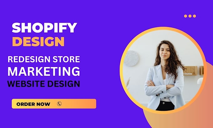 do shopify store design, create shopify website redesign