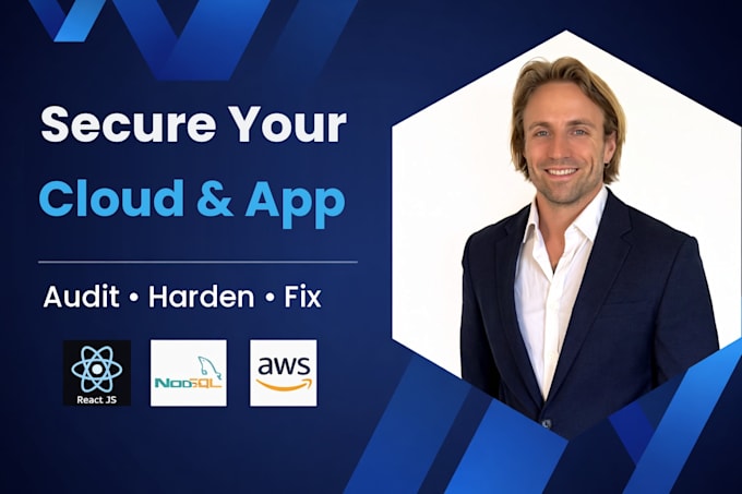 do a security audit of your web app and cloud setup