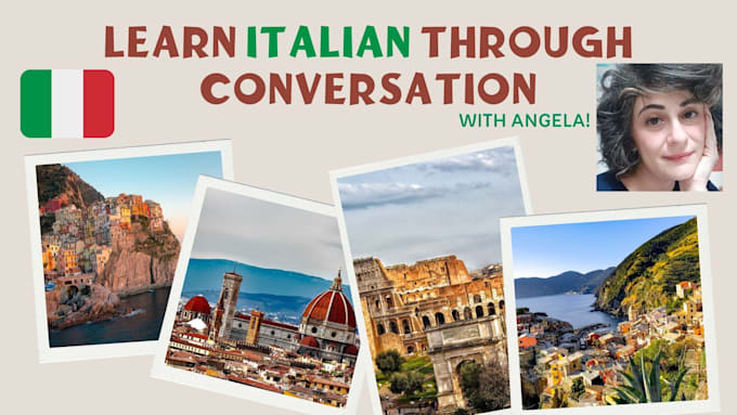 practice italian conversation with you as a native speaker