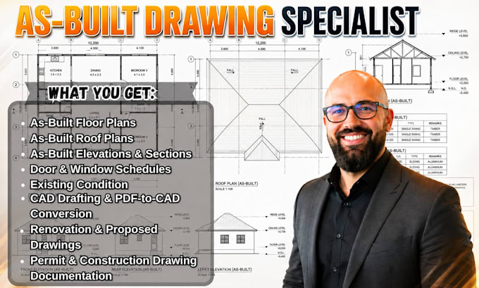 draft as built drawings cad drafting and pdf to cad conversion