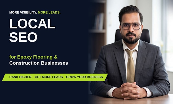 do local SEO for epoxy flooring and construction companies