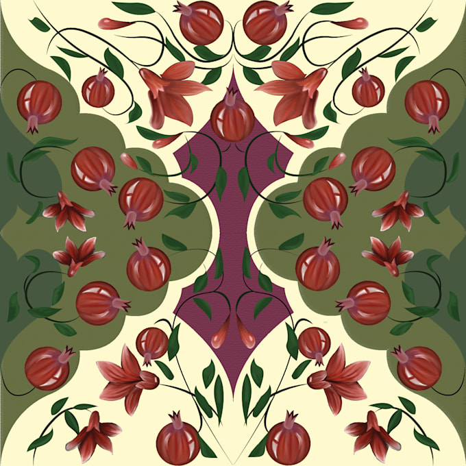 design seamless textile pattern