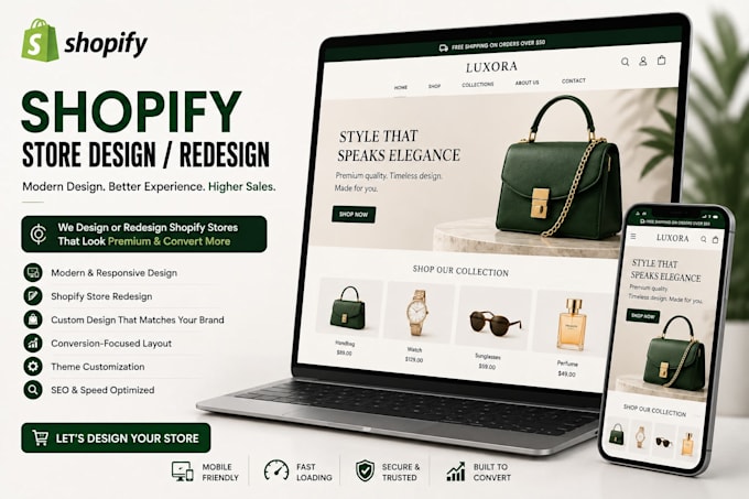 shopify store redesign shopify ecommerce website design shopify store redesign