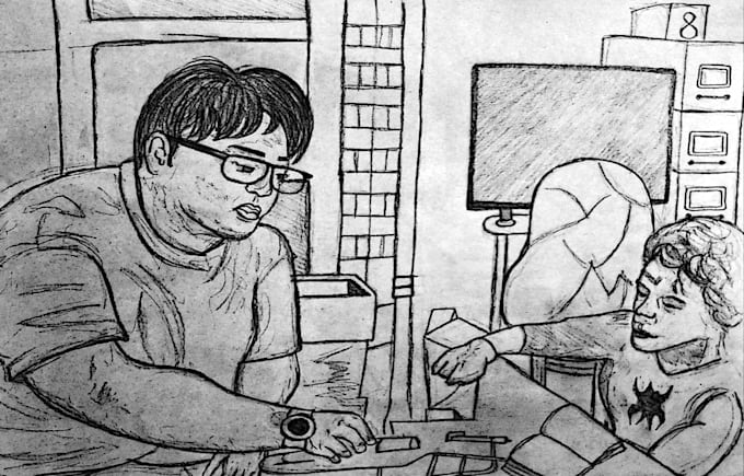 do freelance illustration work