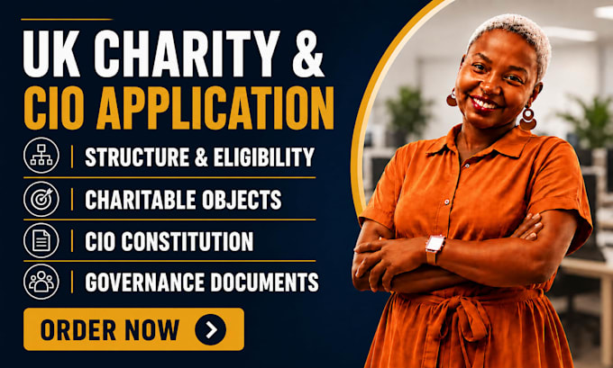 prepare your UK charity or cio registration application