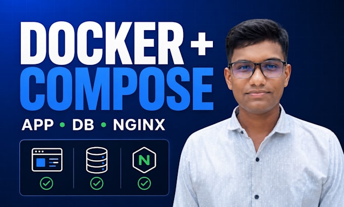 dockerize your django or fastapi app with docker compose