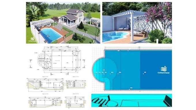 design your swimming pool plan for permit and construction