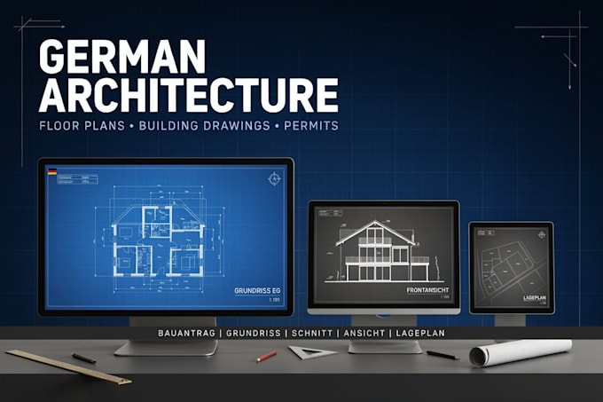 design floor plans architectural drawings building permit as german architect
