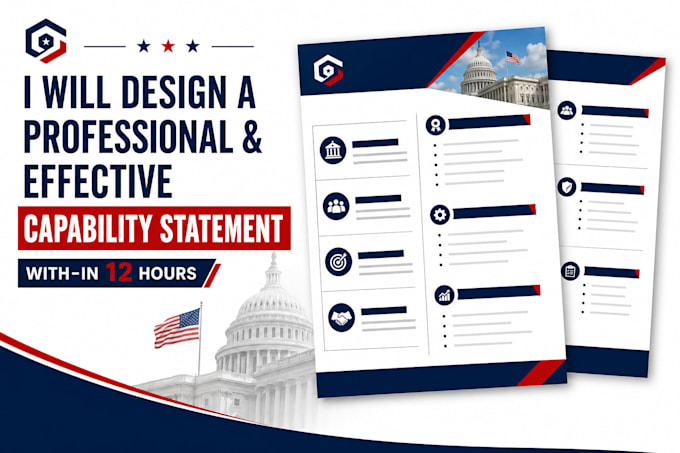 design capability statement for your business government contract