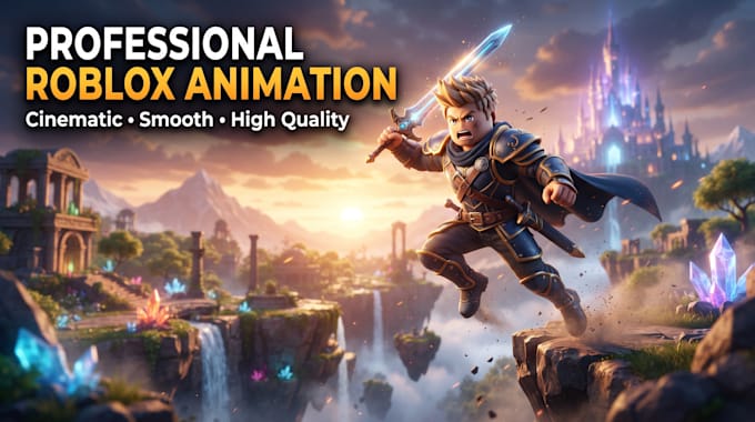 create an amazing roblox animation and cinematic video