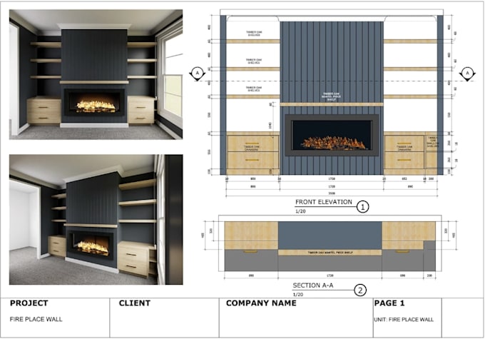 design custom cabinets, millwork, shop drawings and cnc ready files