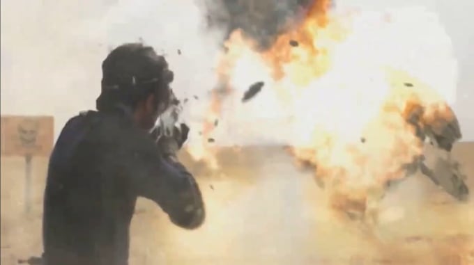 do realistic vfx compositing fire explosions gunshot, debris, muzzle flash gore