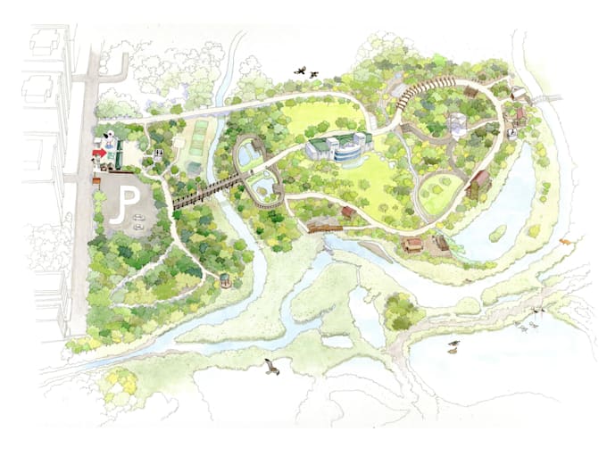 design your 2d site plan