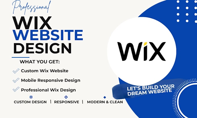 design wix website wix redesign and wix website devlopment