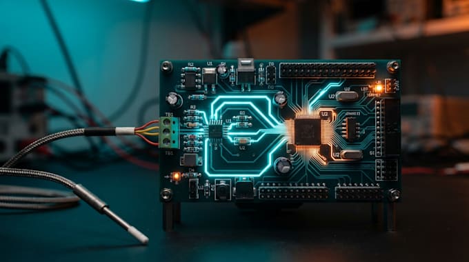 temperature controller, sensor and embedded pcb design