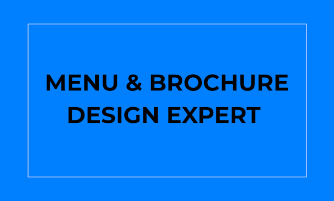 do menu design food package design brochure design