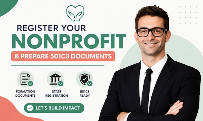 register your nonprofit and prepare 501c3 formation documents
