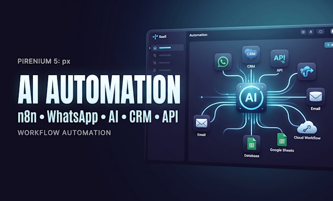 build ai automation,n8n,whatsapp,CRM and API integrations