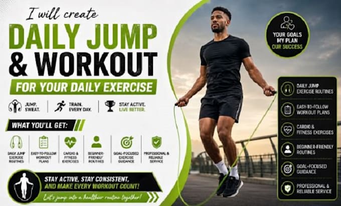 plan jump and exercise for you daily