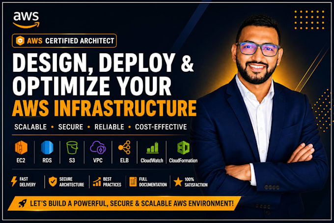 architect and deploy secure and scalable AWS cloud infrastructure