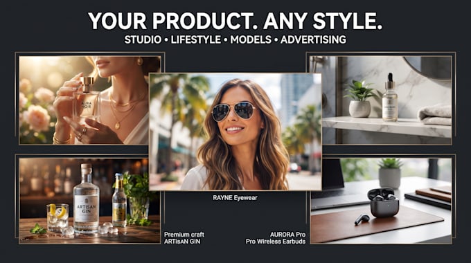 create realistic ai product photography with lifestyle model