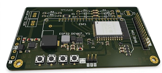 design professional pcb, convert dip to smd, and program mcu for your project