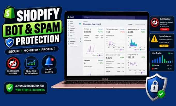 protect your shopify store from bad bots and spam