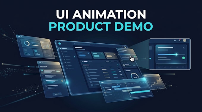 animate your saas UI into a professional product demo video