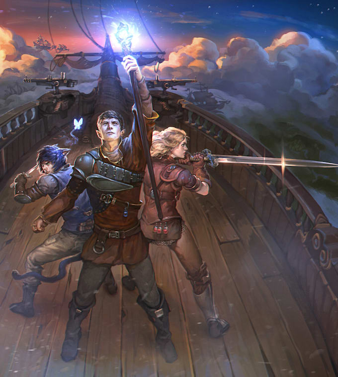 design fantasy book cover